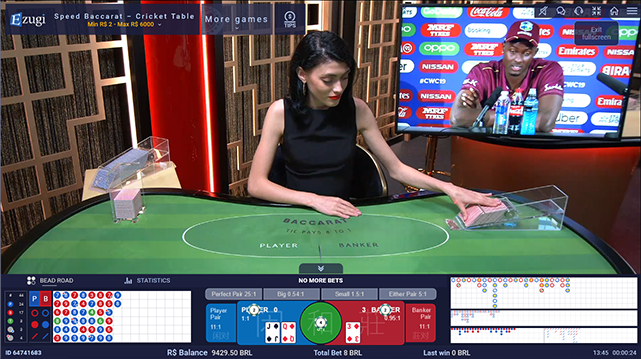 How to play baccarat in live casino
